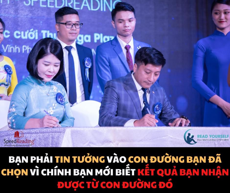 Lễ ký kết hợp tác giữa Speedreading Việt Nam và Readyourself