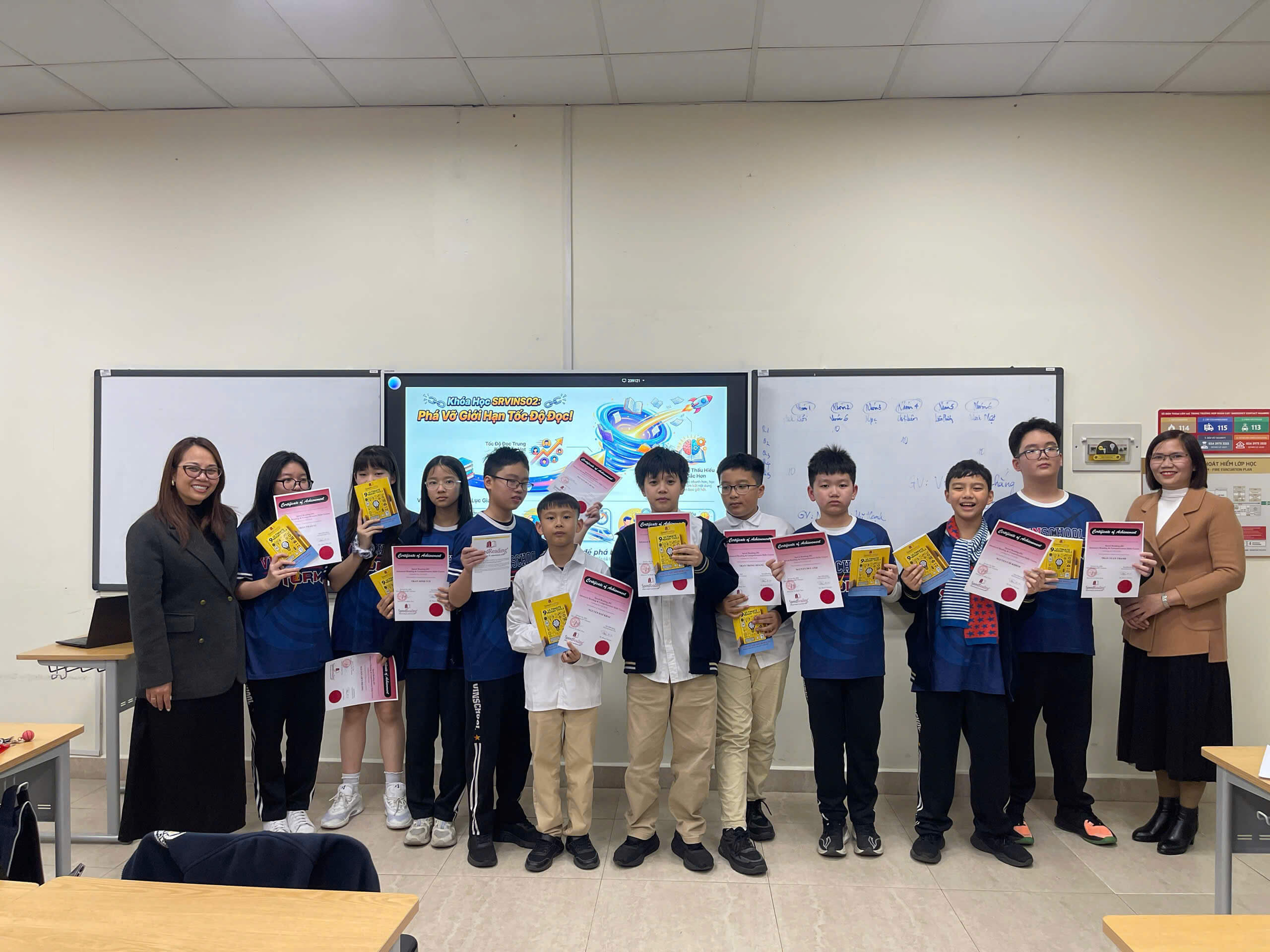 Khép lại Học kỳ I tại hệ thống VinSchool Toàn quốc – Một hành trình đọc đầy tự hào