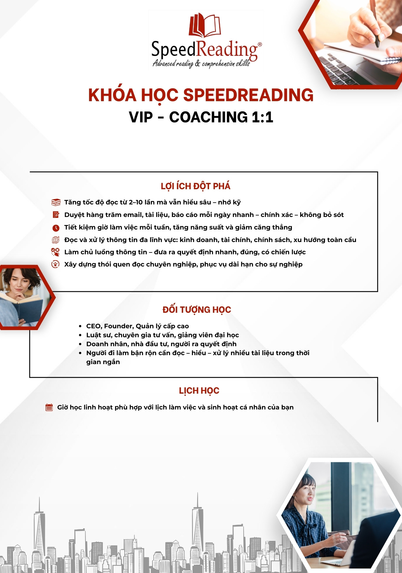 KHÓA HỌC SPEEDREADING VIP – COACHING 1:1